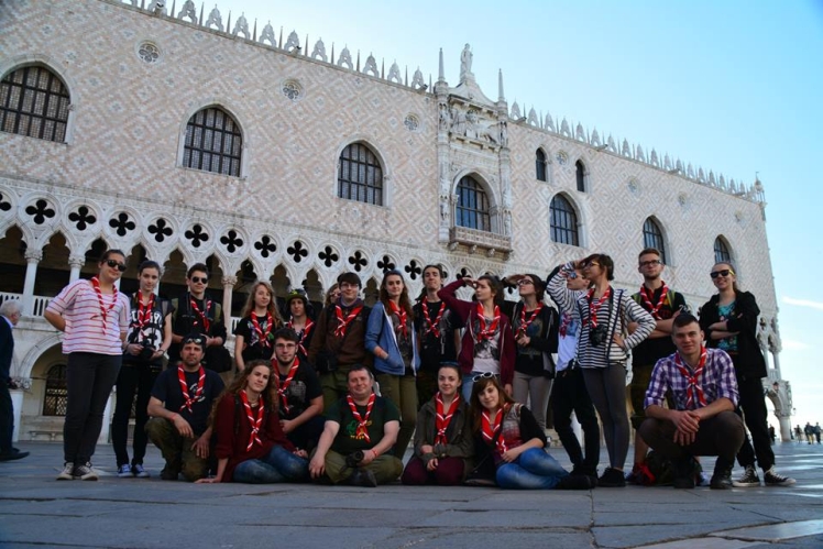 Mieleccy harcerze na uroczystościach 70. rocznicy bitwy o Monte Cassino