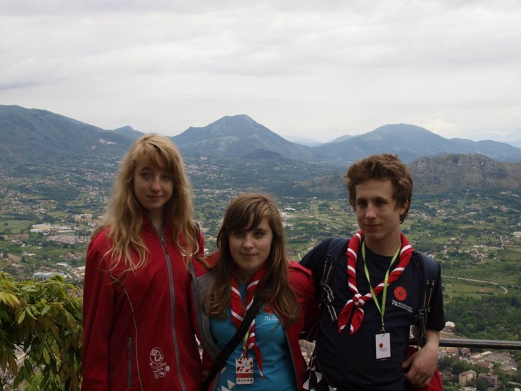 Mieleccy harcerze na uroczystościach 70. rocznicy bitwy o Monte Cassino