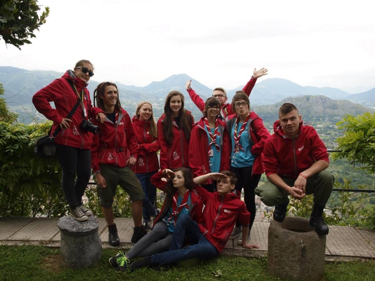 Mieleccy harcerze na uroczystościach 70. rocznicy bitwy o Monte Cassino