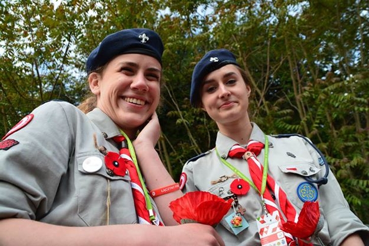 Mieleccy harcerze na uroczystościach 70. rocznicy bitwy o Monte Cassino