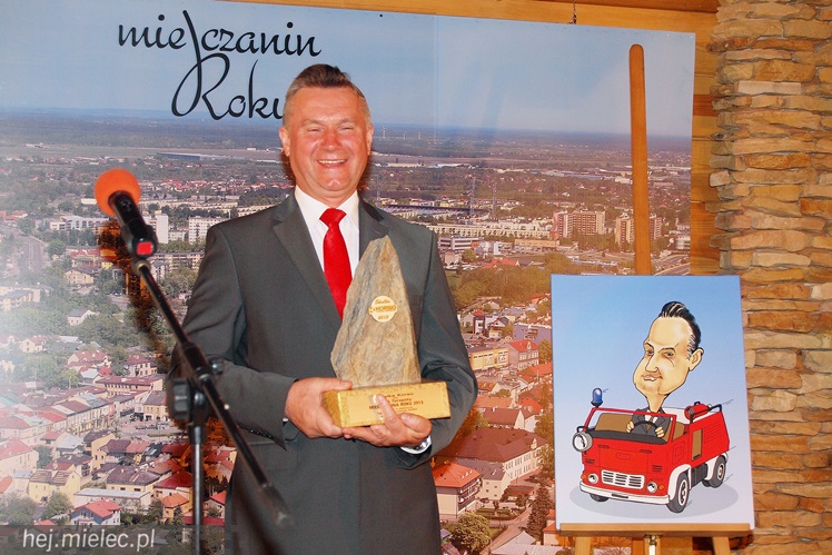 Jan Tarapata wybrany Mielczaninem Roku 2013