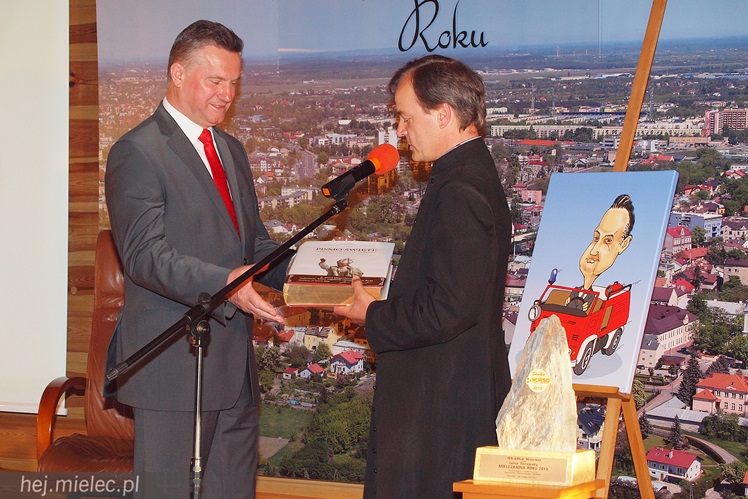 Jan Tarapata wybrany Mielczaninem Roku 2013