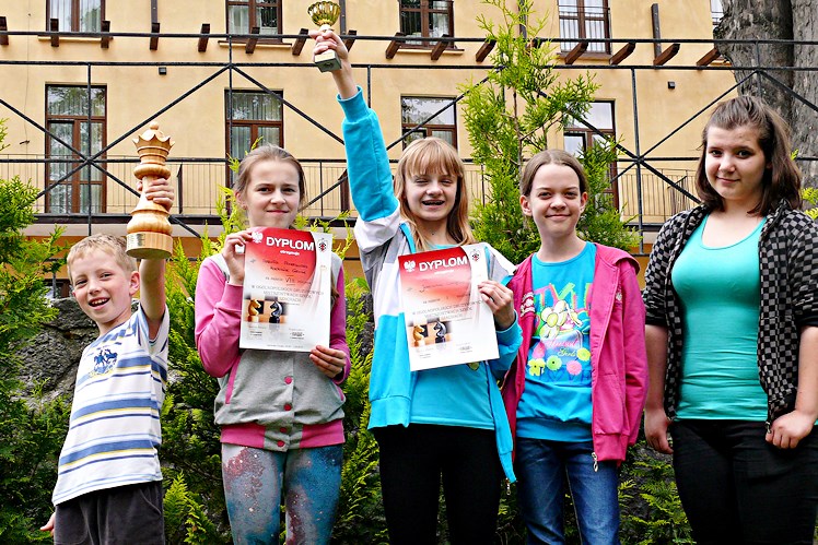 Wadowice Górne podczas Finału Drużynowych Ogólnopolskich Mistrzostw Szkół Podstawowych w szachach