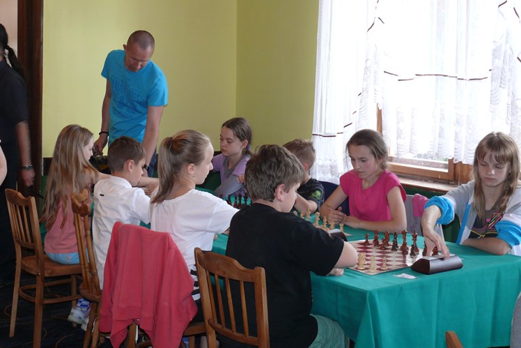 Wadowice Górne podczas Finału Drużynowych Ogólnopolskich Mistrzostw Szkół Podstawowych w szachach