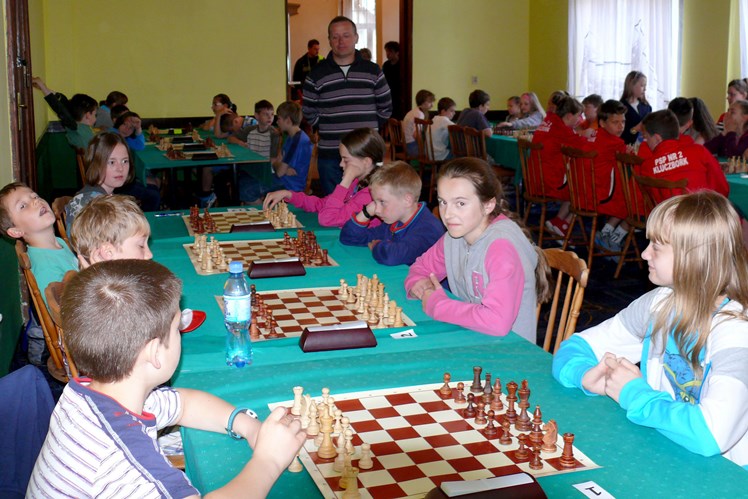 Wadowice Górne podczas Finału Drużynowych Ogólnopolskich Mistrzostw Szkół Podstawowych w szachach