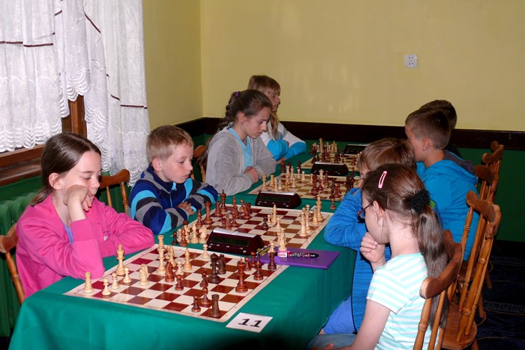 Wadowice Górne podczas Finału Drużynowych Ogólnopolskich Mistrzostw Szkół Podstawowych w szachach