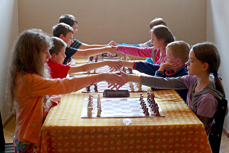 Wadowice Górne podczas Finału Drużynowych Ogólnopolskich Mistrzostw Szkół Podstawowych w szachach