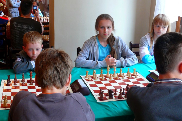 Wadowice Górne podczas Finału Drużynowych Ogólnopolskich Mistrzostw Szkół Podstawowych w szachach