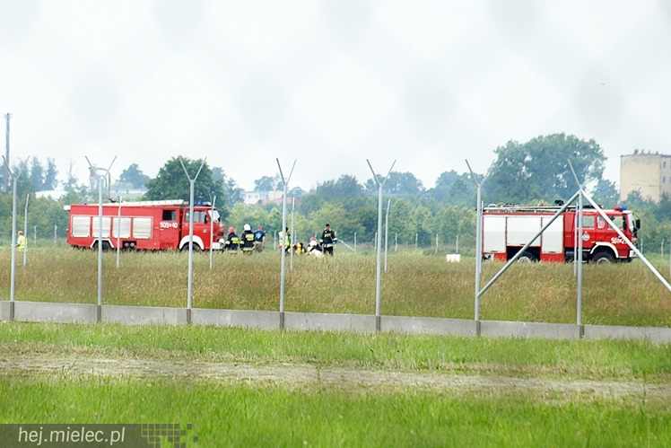 Służby ratownicze ćwiczyły reakcję na wypadek lotniczy