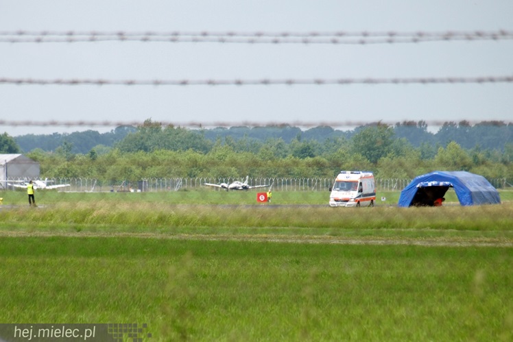 Służby ratownicze ćwiczyły reakcję na wypadek lotniczy