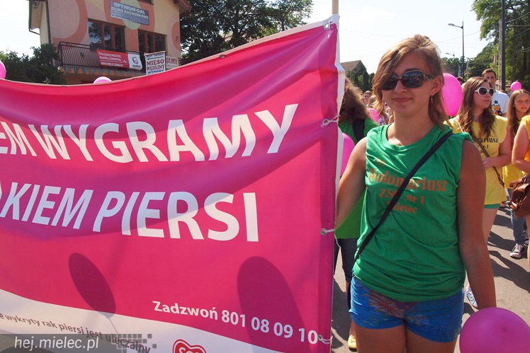 Mieleckie Amazonki głośno świętowały jubileusz swojego stowarzyszenia, była i parada