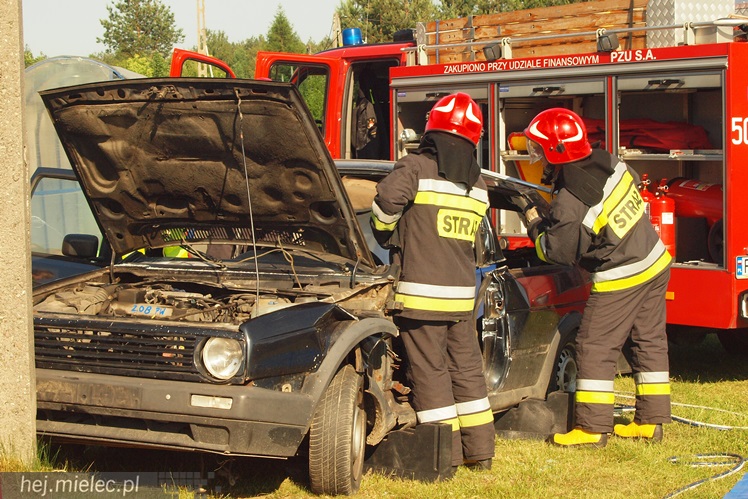Strażacy przygotowali piknik dla najmłodszych. Wesoła niedziela w Maliniu