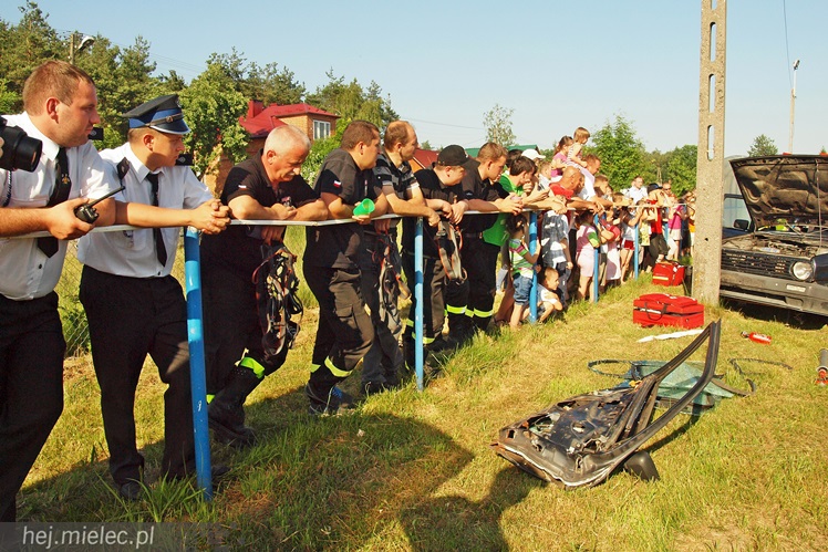 Strażacy przygotowali piknik dla najmłodszych. Wesoła niedziela w Maliniu
