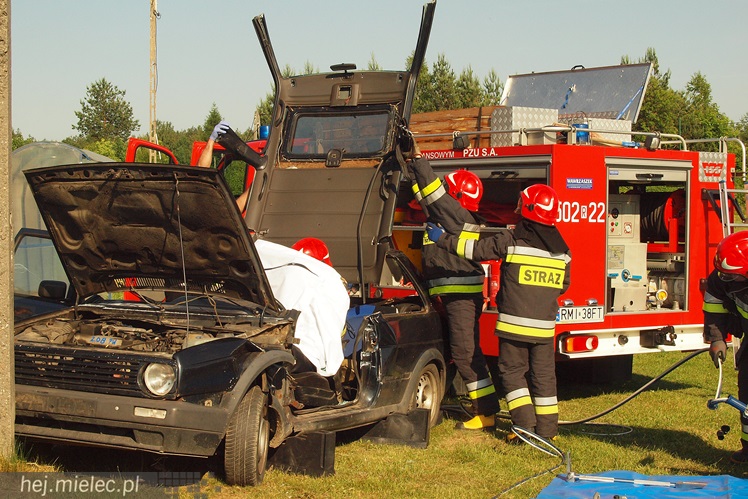 Strażacy przygotowali piknik dla najmłodszych. Wesoła niedziela w Maliniu