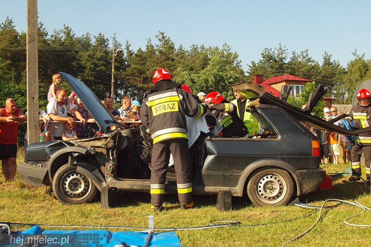 Strażacy przygotowali piknik dla najmłodszych. Wesoła niedziela w Maliniu