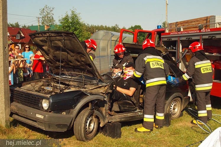 Strażacy przygotowali piknik dla najmłodszych. Wesoła niedziela w Maliniu