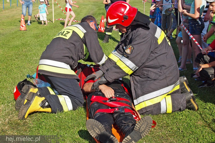 Strażacy przygotowali piknik dla najmłodszych. Wesoła niedziela w Maliniu