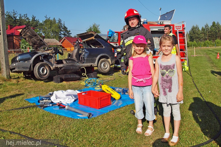 Strażacy przygotowali piknik dla najmłodszych. Wesoła niedziela w Maliniu