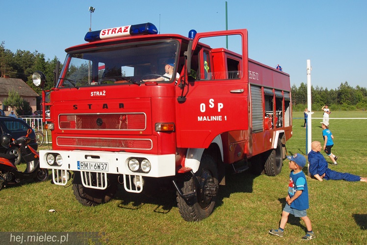 Strażacy przygotowali piknik dla najmłodszych. Wesoła niedziela w Maliniu