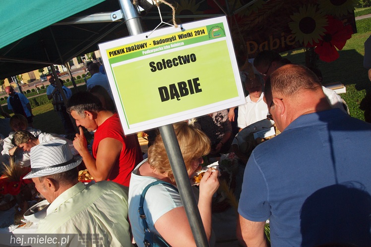 W Radomyślu Wielkim odbył się Piknik Zbożowy, była degustacja lokalnych wyrobów [FOTO]