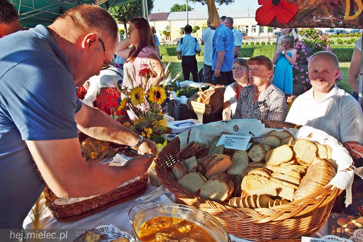W Radomyślu Wielkim odbył się Piknik Zbożowy, była degustacja lokalnych wyrobów [FOTO]