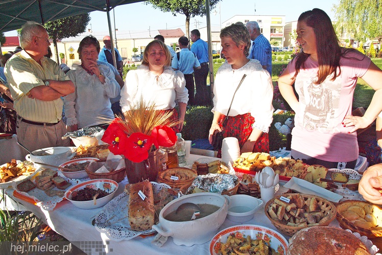 W Radomyślu Wielkim odbył się Piknik Zbożowy, była degustacja lokalnych wyrobów [FOTO]