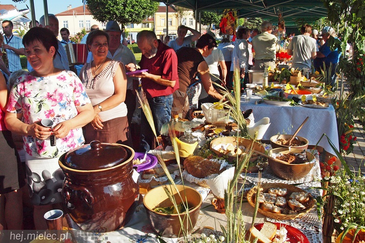 W Radomyślu Wielkim odbył się Piknik Zbożowy, była degustacja lokalnych wyrobów [FOTO]