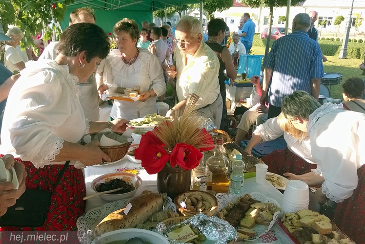 W Radomyślu Wielkim odbył się Piknik Zbożowy, była degustacja lokalnych wyrobów [FOTO]