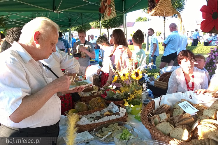 W Radomyślu Wielkim odbył się Piknik Zbożowy, była degustacja lokalnych wyrobów [FOTO]