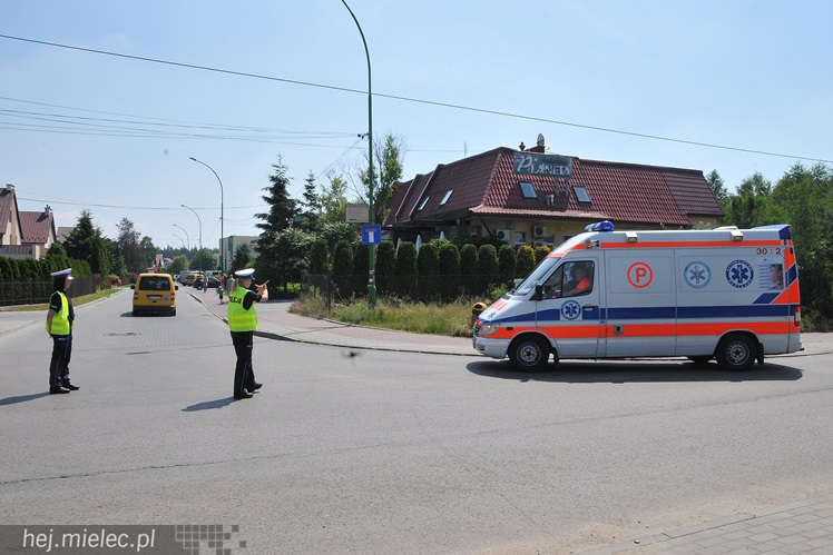 Próbny alarm bombowy w Zespole Szkół Ogólnokształcących w Mielcu