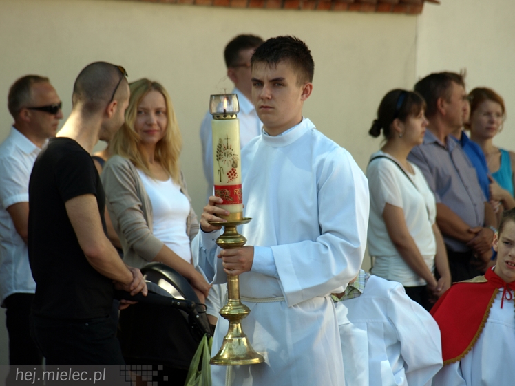 Procesja Bożego Ciała ulicami starego miasta