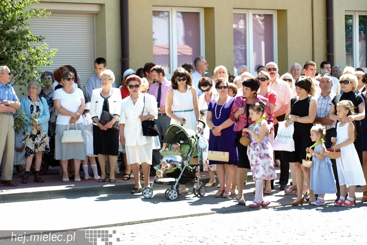 Procesja Bożego Ciała ulicami starego miasta