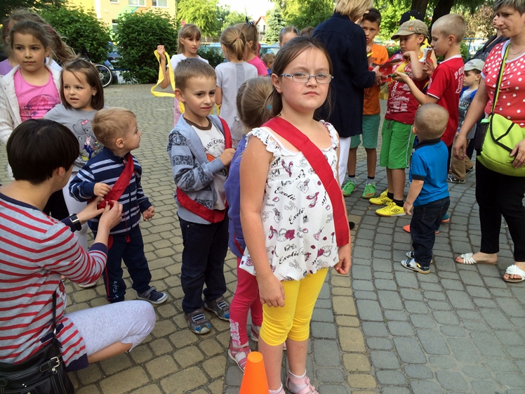 Plenerowy festyn dla dzieci osiedle Kopernika i Szafera