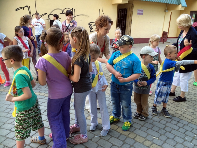 Plenerowy festyn dla dzieci osiedle Kopernika i Szafera