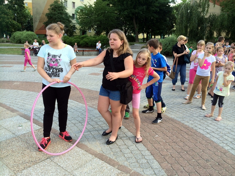 Plenerowy festyn dla dzieci osiedle Kopernika i Szafera