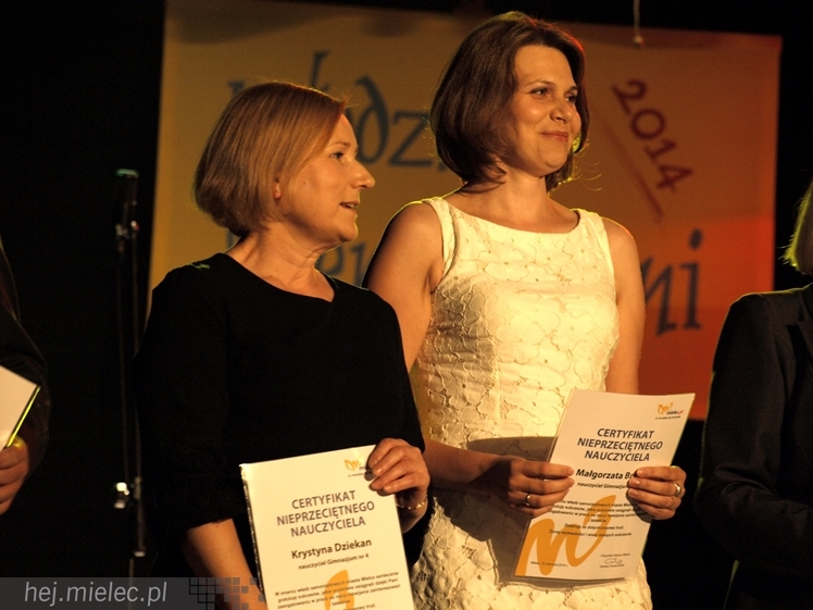 Najlepsi mieleccy uczniowie nagrodzeni podczas Gali Młodzi Nieprzeciętni 2014