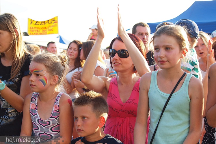 Za nami Dni Przecławia 2014, drugi dzień zabawy to przede wszystkim energiczny koncert zespołu Wanda i Banda.