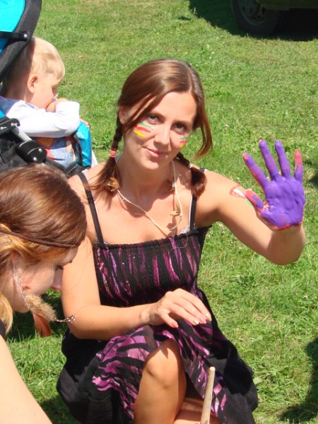 Wioska indiańska w Pniu. To znak, że wakacje rozpoczęły się na dobre