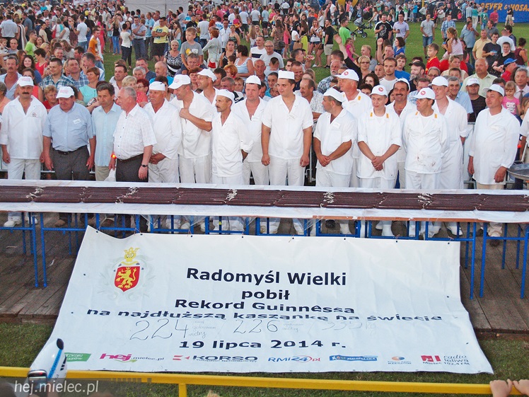Radomyśl Wielki wpisze się do Światowej Księgi Rekordów Guinessa! Najdłuższa kaszanka!