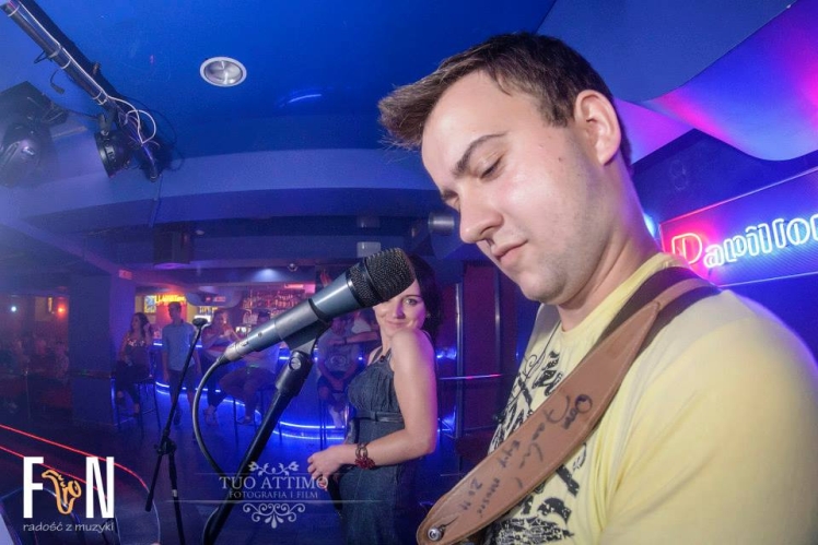 Dancing Night z zespołem FUN w Papillon Club. Impreza 27 lipca