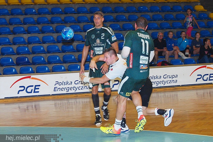 PGE Stal Mielec sparuje z Tatranem Presov. Rankiem przegrała po zaciętej końcówce