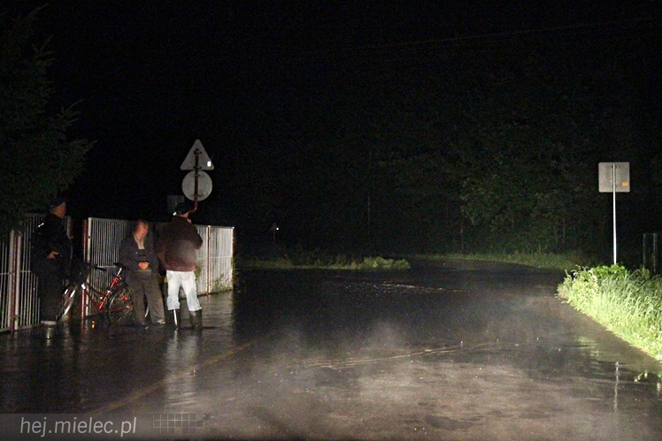 Nawałnica nad regionem i błyskawiczne podtopienia - 7 sierpnia 2014