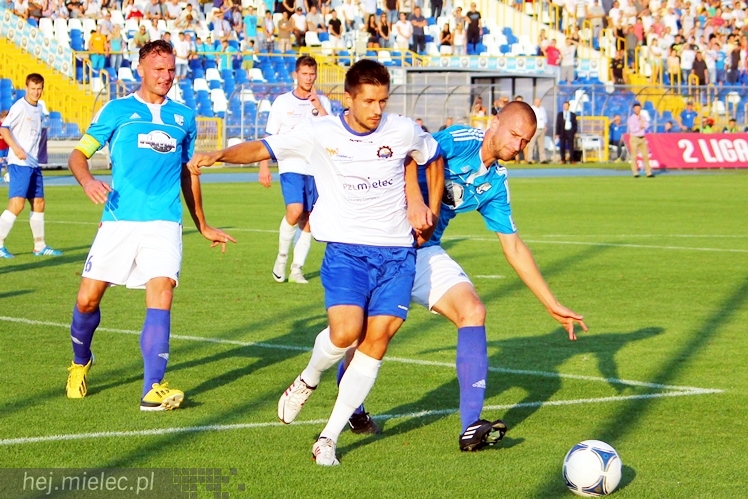 FKS Stal Mielec - MKP Kotwica Kołobrzeg 1:0 - wydarzenia boiskowe