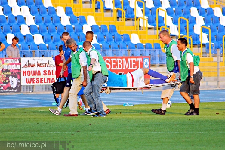 FKS Stal Mielec - MKP Kotwica Kołobrzeg 1:0 - wydarzenia boiskowe