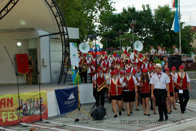 Orkiestra Dęta Dobrynin na VIII Balkan Folk Fest 2014 w Bułgarii