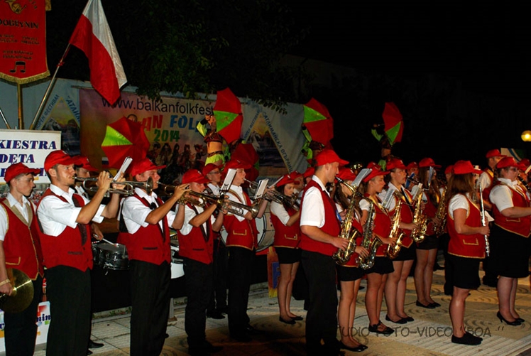Orkiestra Dęta Dobrynin na VIII Balkan Folk Fest 2014 w Bułgarii
