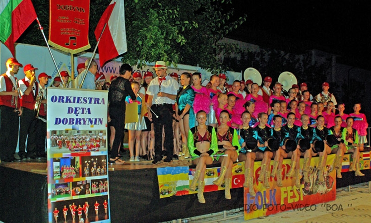 Orkiestra Dęta Dobrynin na VIII Balkan Folk Fest 2014 w Bułgarii