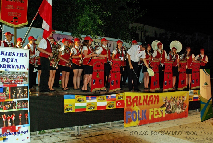 Orkiestra Dęta Dobrynin na VIII Balkan Folk Fest 2014 w Bułgarii