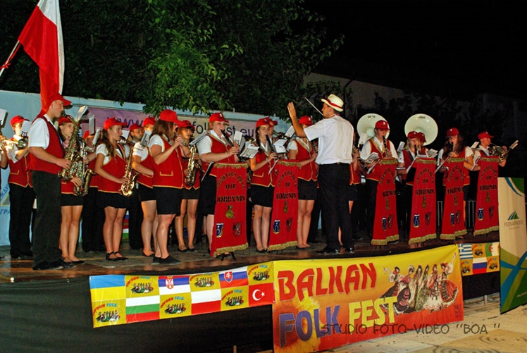 Orkiestra Dęta Dobrynin na VIII Balkan Folk Fest 2014 w Bułgarii