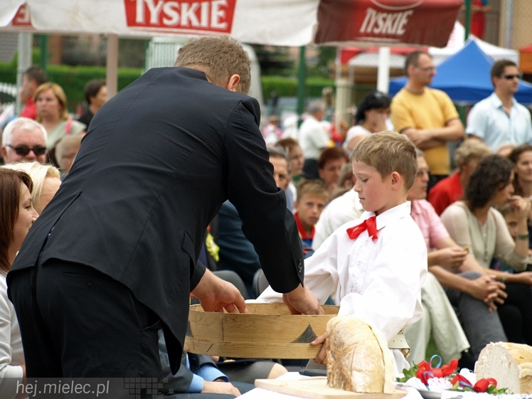 Dożynki Gminy Mielec w Chorzelowie